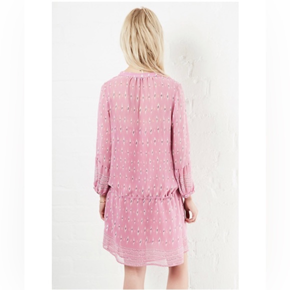 Joie Silk Suerte dress in pink. Size: X-Small - Picture 15 of 16